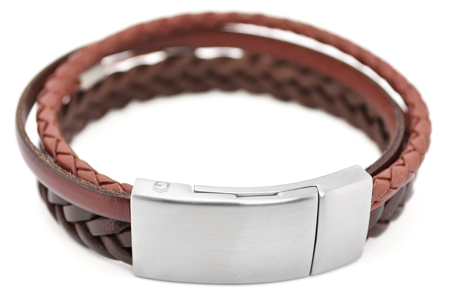 Lederarmband DIFFERENT | Rotbraun