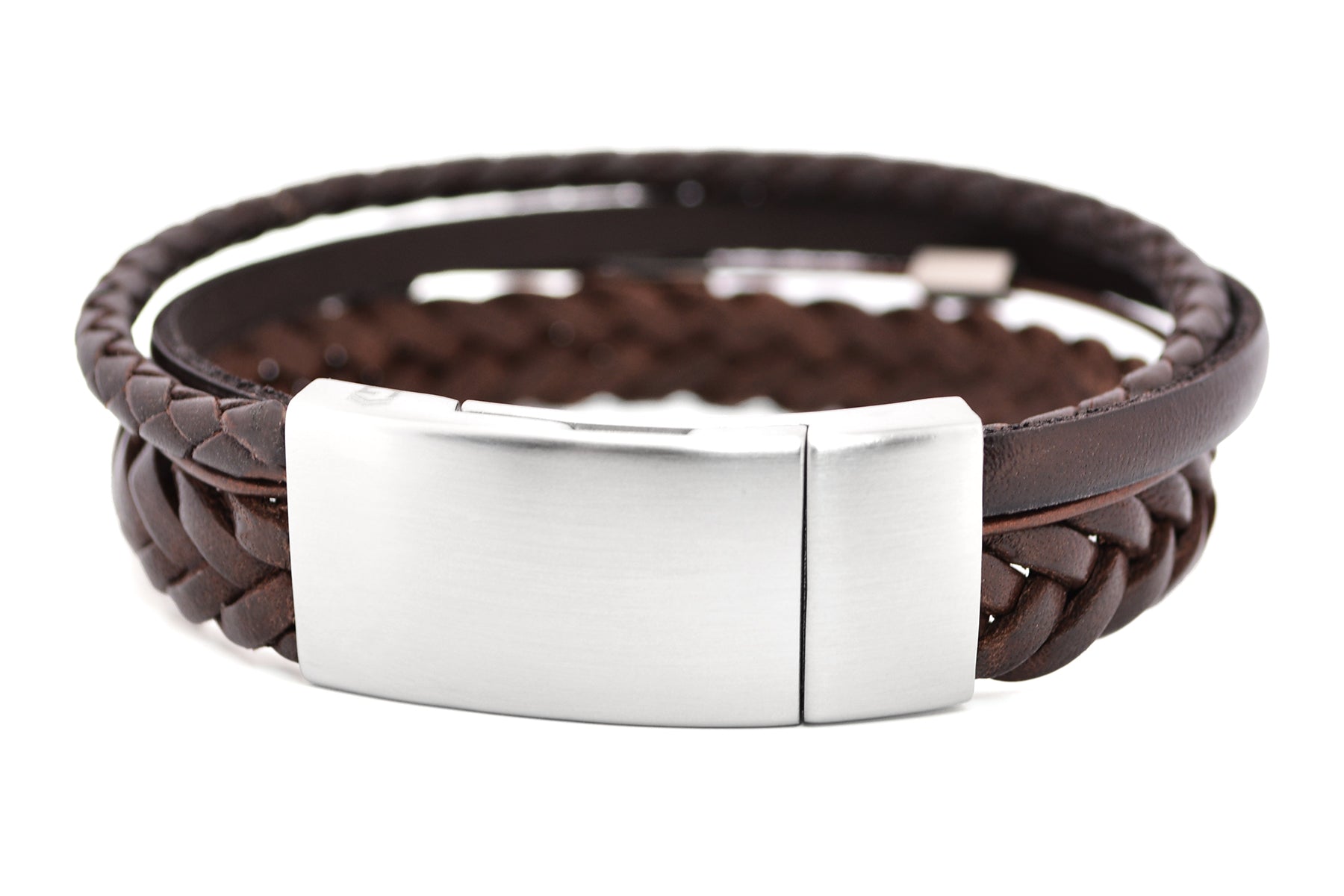 Lederarmband DIFFERENT | Dunkelbraun