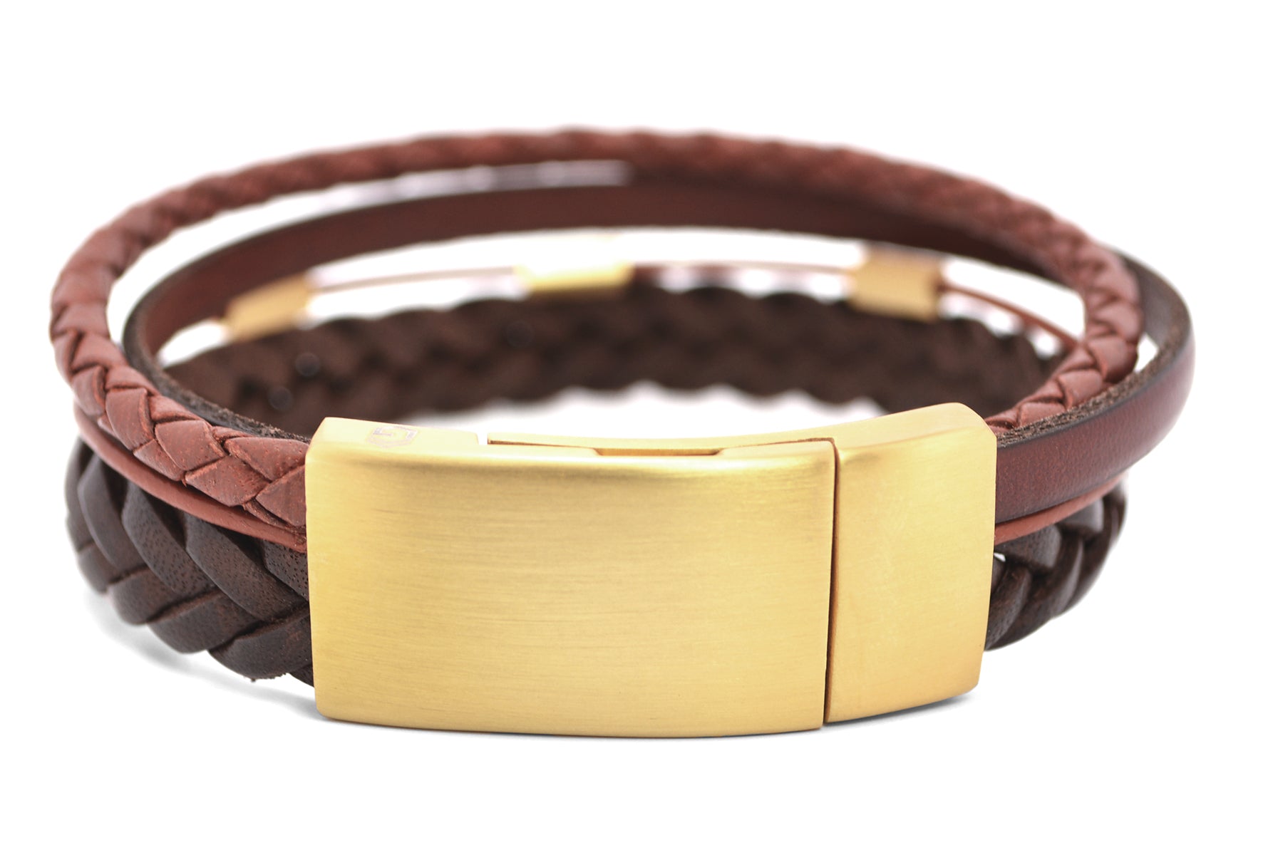 Lederarmband DIFFERENT | Rotbraun