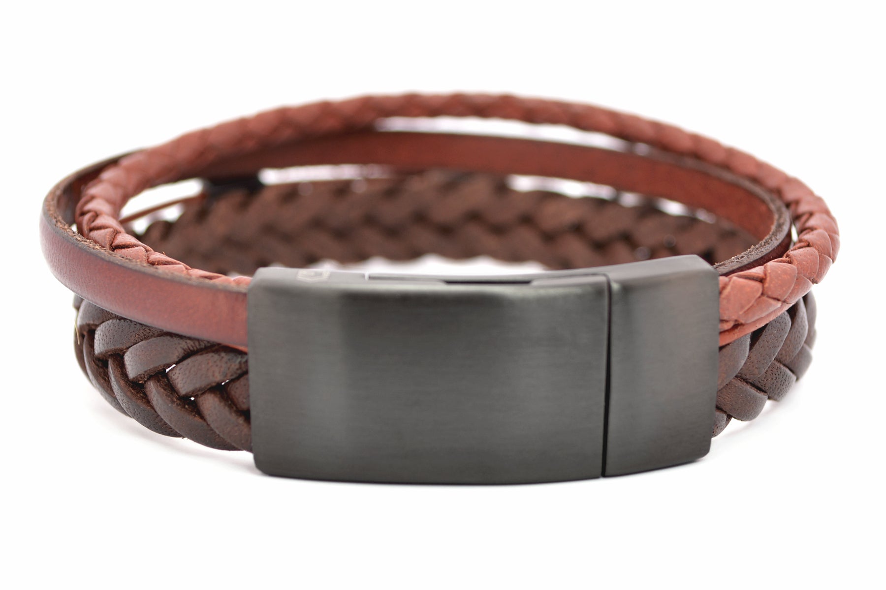 Lederarmband DIFFERENT | Rotbraun