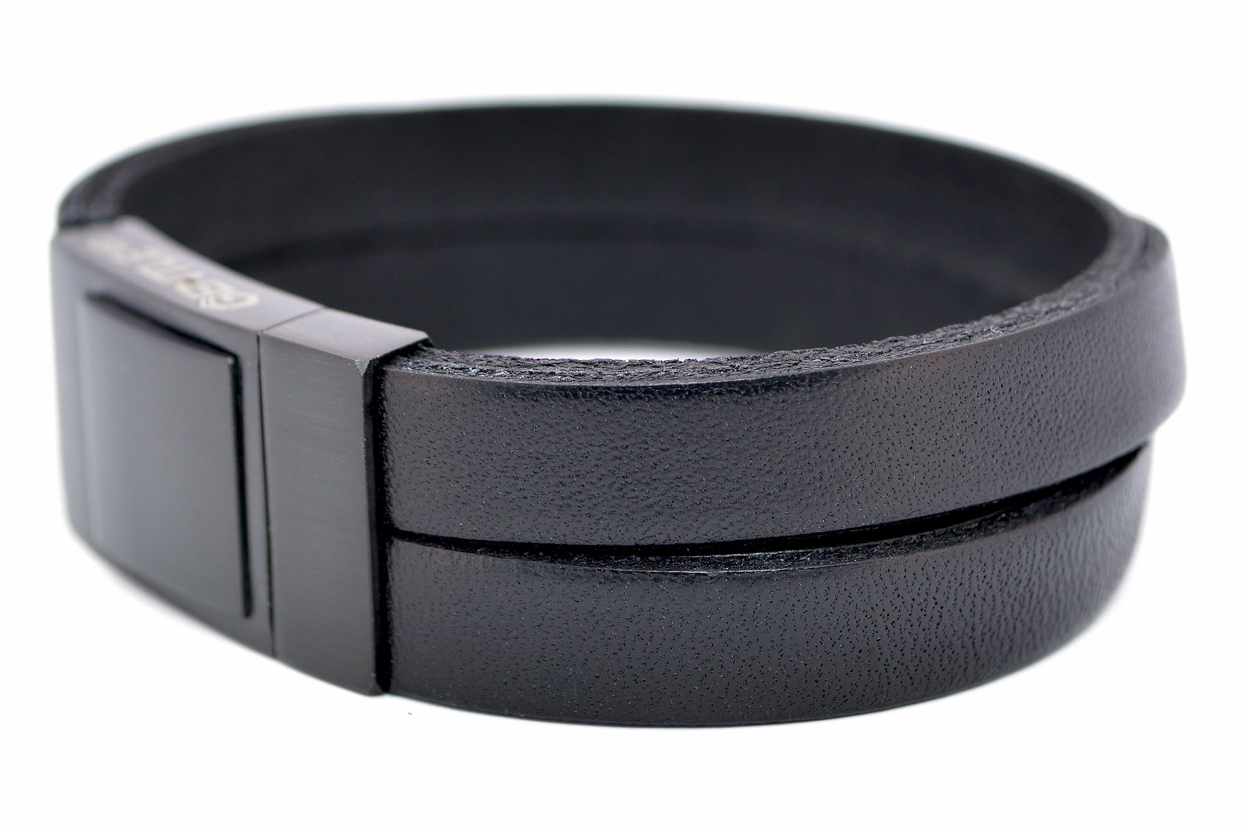 Lederarmband CROSS | Schwarz