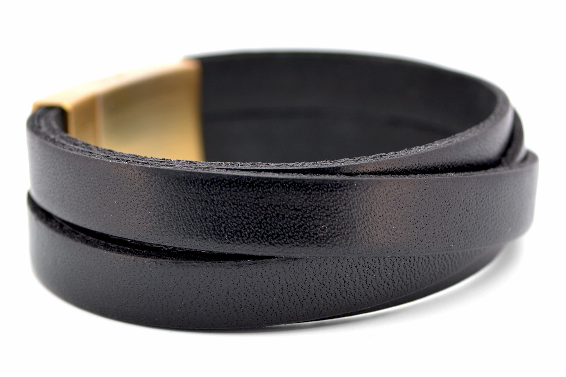 Lederarmband CROSS | Schwarz