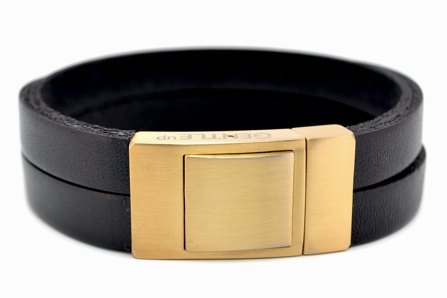 Lederarmband CROSS | Schwarz