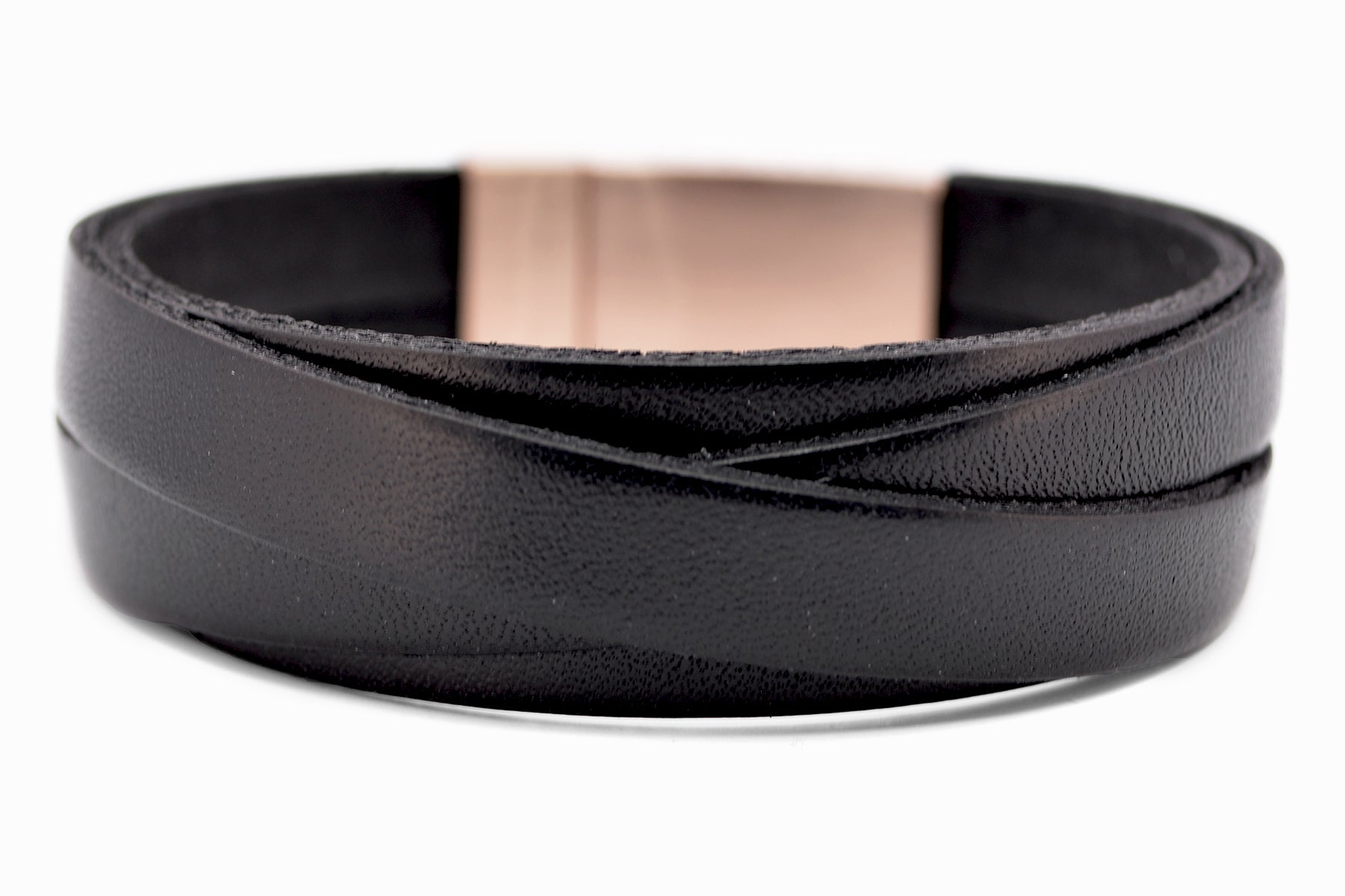 Lederarmband CROSS | Schwarz