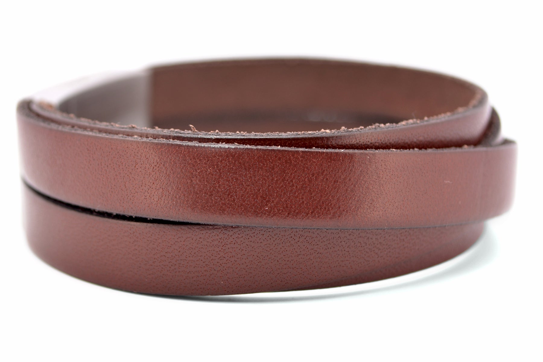 Lederarmband CROSS | Rotbraun