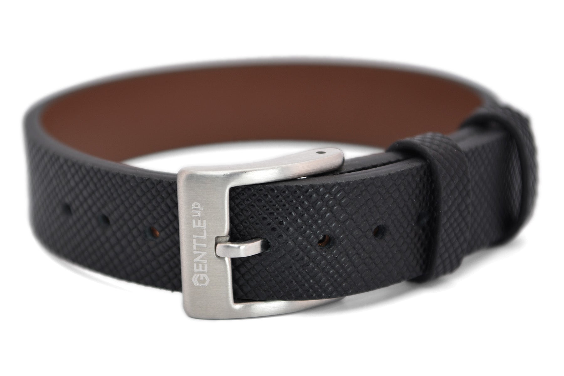 Lederarmband ELEGANT • Schwarz