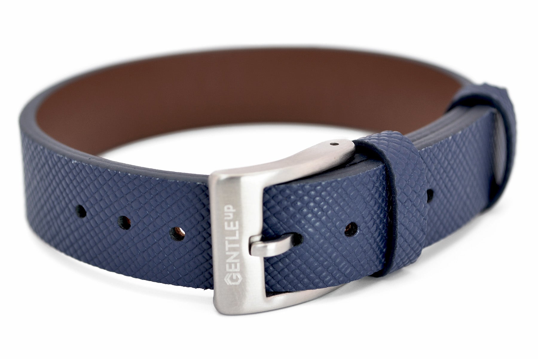 Lederarmband ELEGANT • Dunkelblau