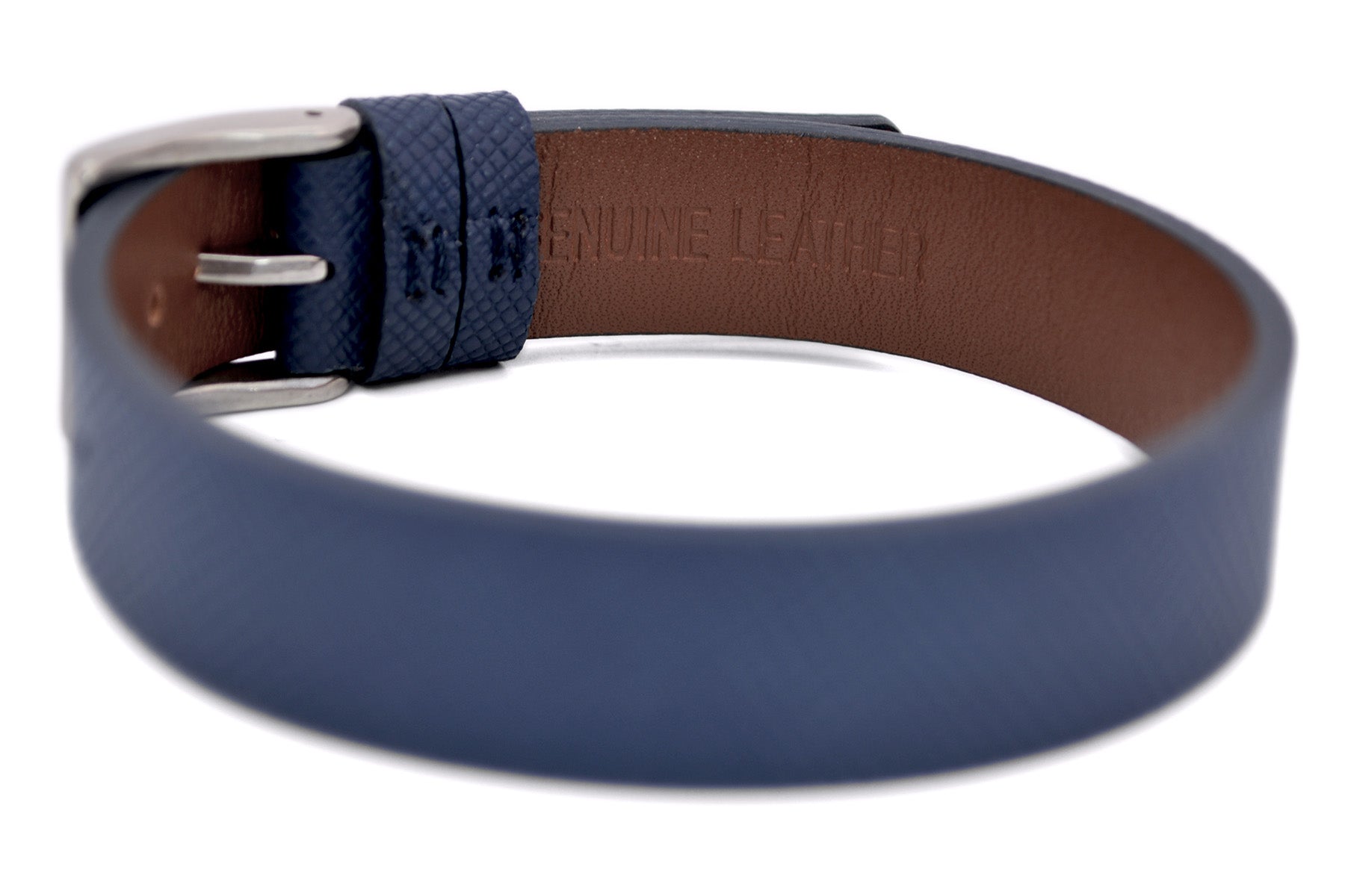 Lederarmband ELEGANT • Dunkelblau