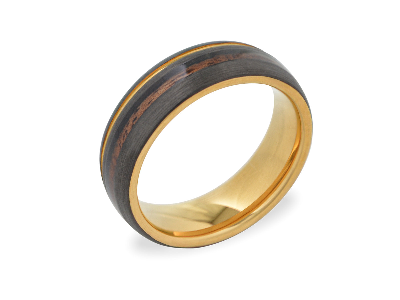 Damenring KOA • GunMetal - Gold