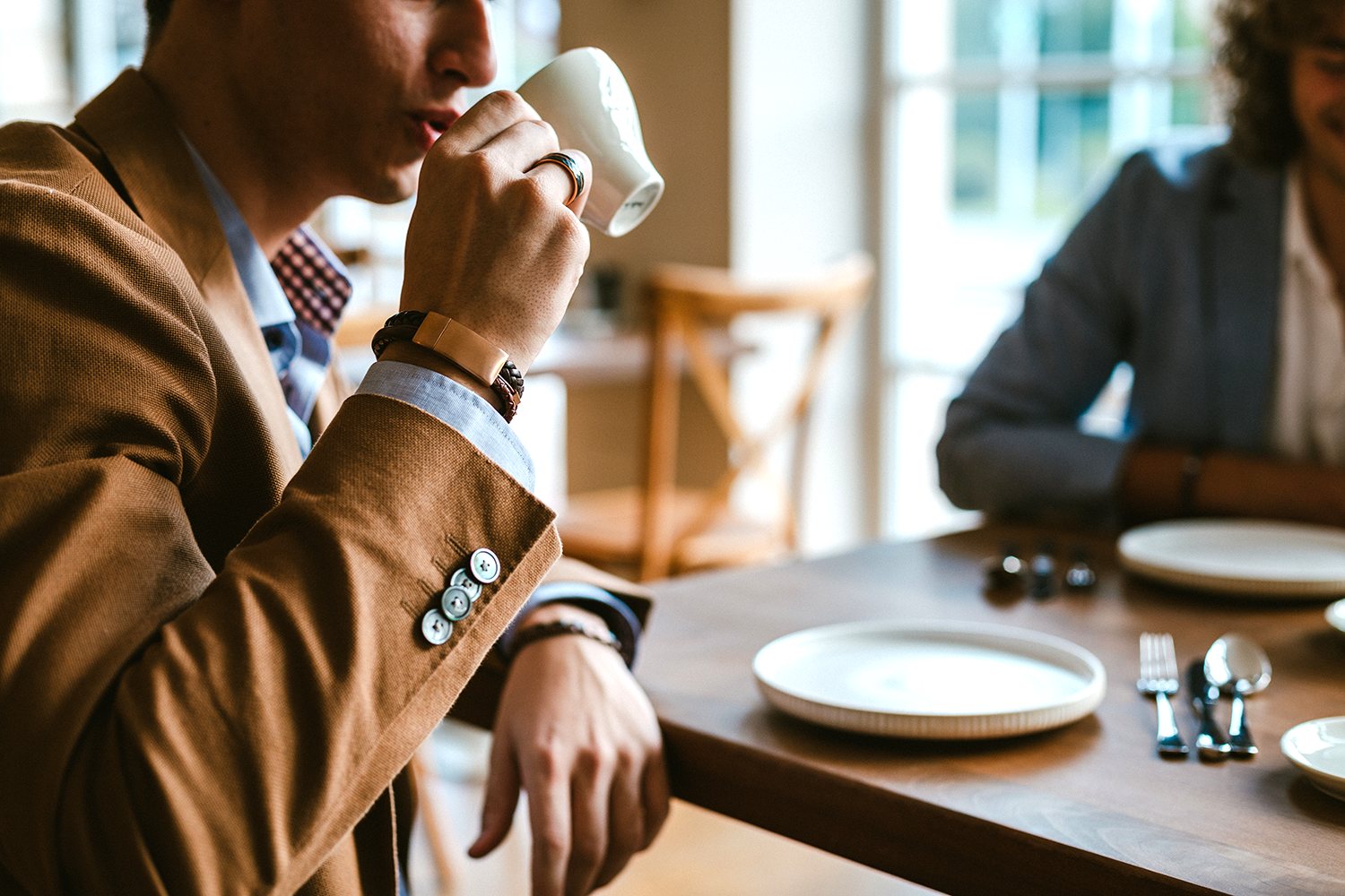 Lederarmband DIFFERENT | Rotbraun