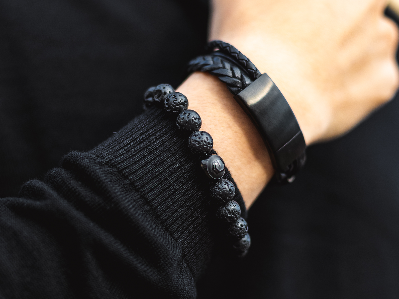 Kugelarmband Classic | LAVA 10 | Elastisch