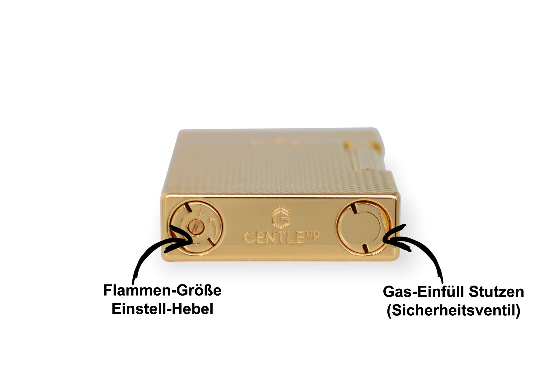 Feuerzeug LUX Viper | Gold