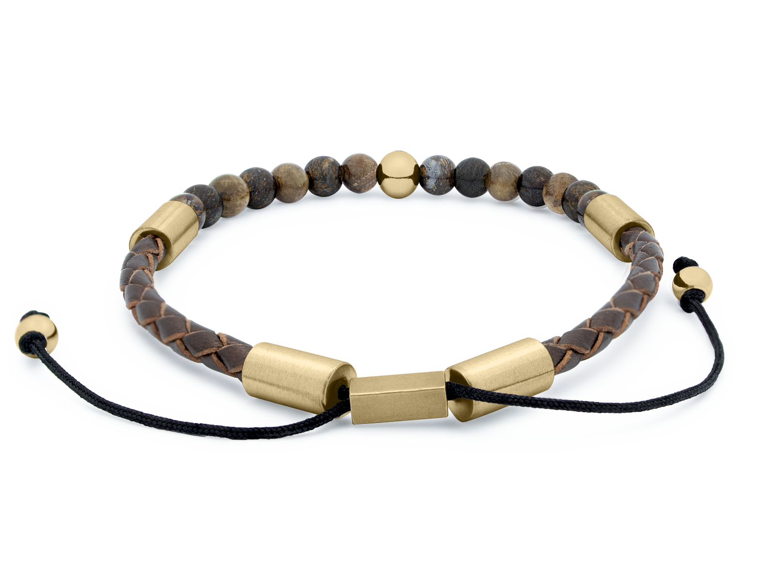 Herrenarmband TERRA Slim • Bronzit