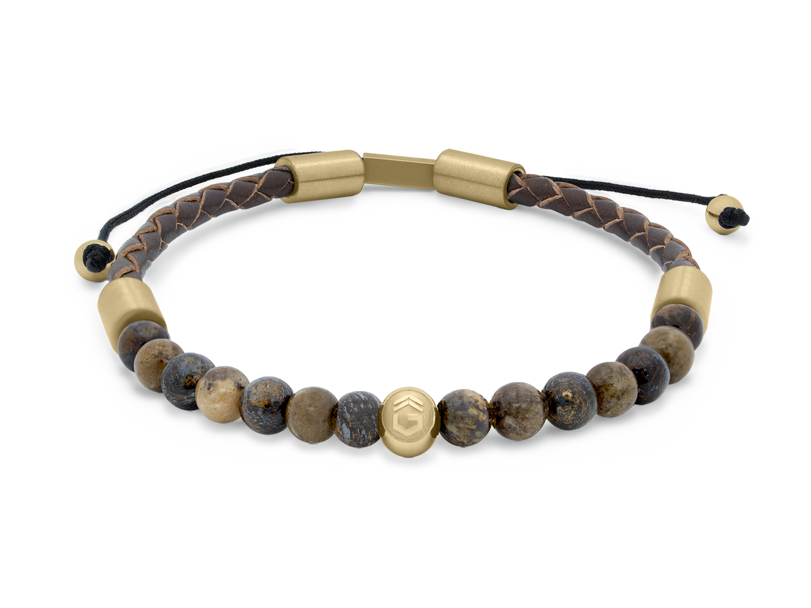 Herrenarmband TERRA Slim • Bronzit