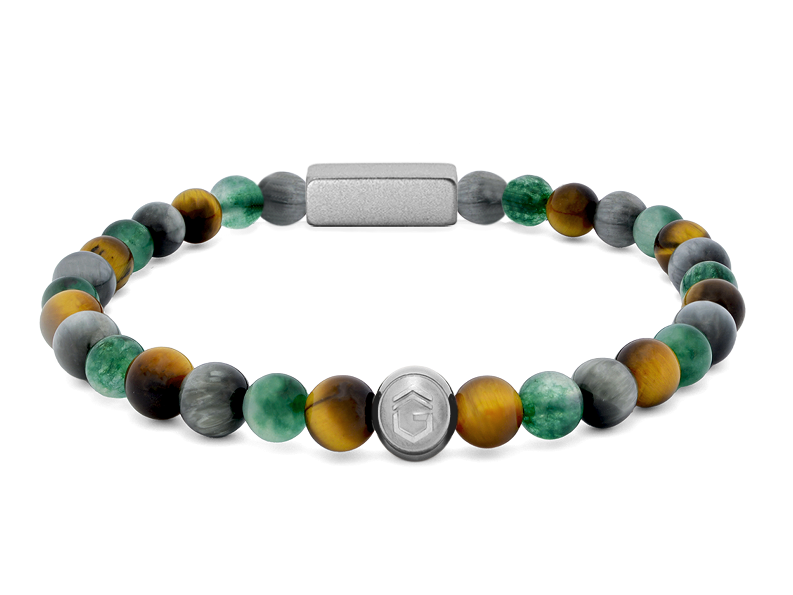 Kugelarmband Classic | JASPIS 6 | Elastisch