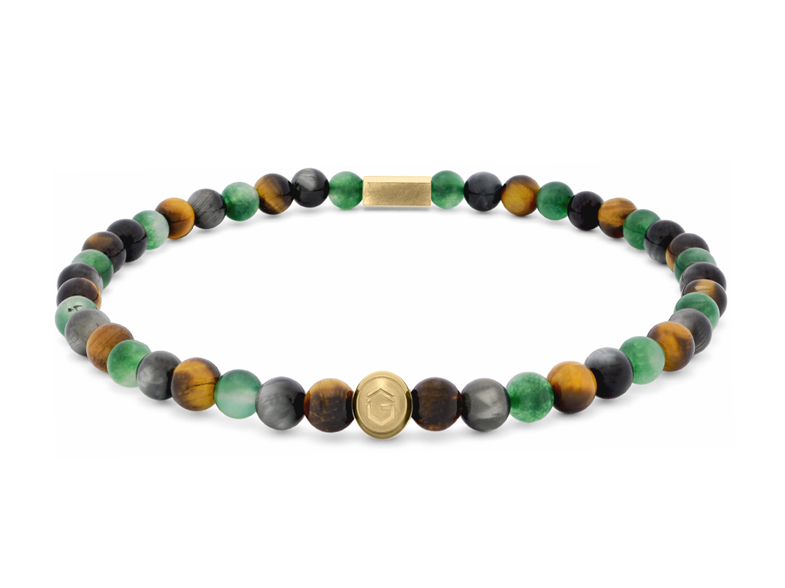 Kugelarmband Classic | JASPIS 4 | Elastisch