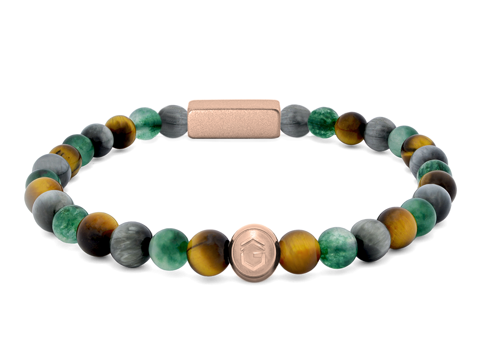 Kugelarmband Classic | JASPIS 6 | Elastisch