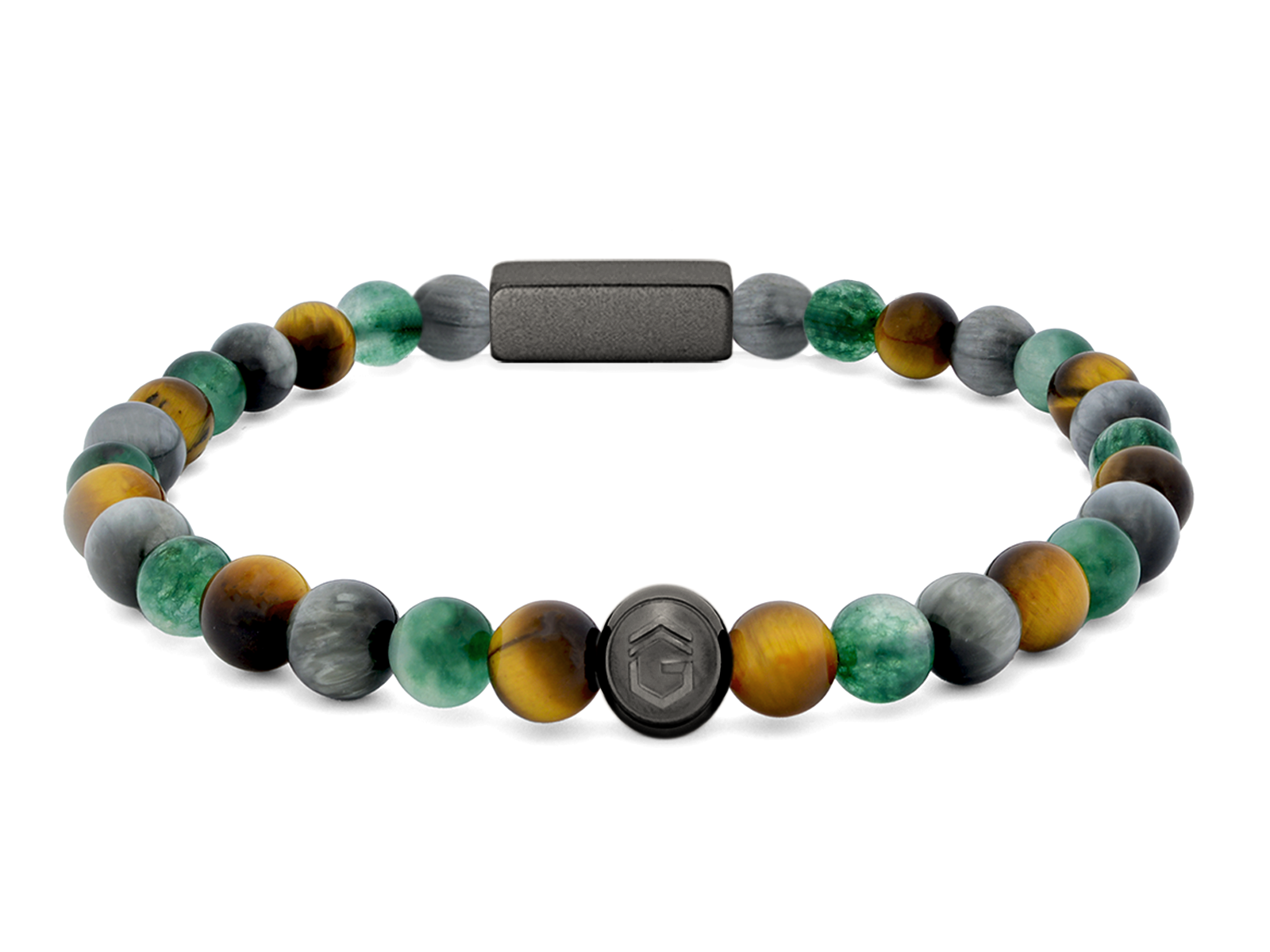 Kugelarmband Classic | JASPIS 6 | Elastisch