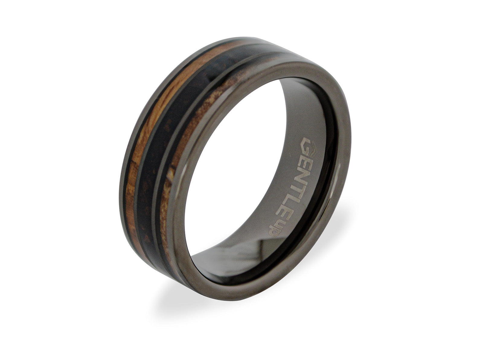 Herrenring TABAK | KAFFEE | WHISKEY • GunMetal