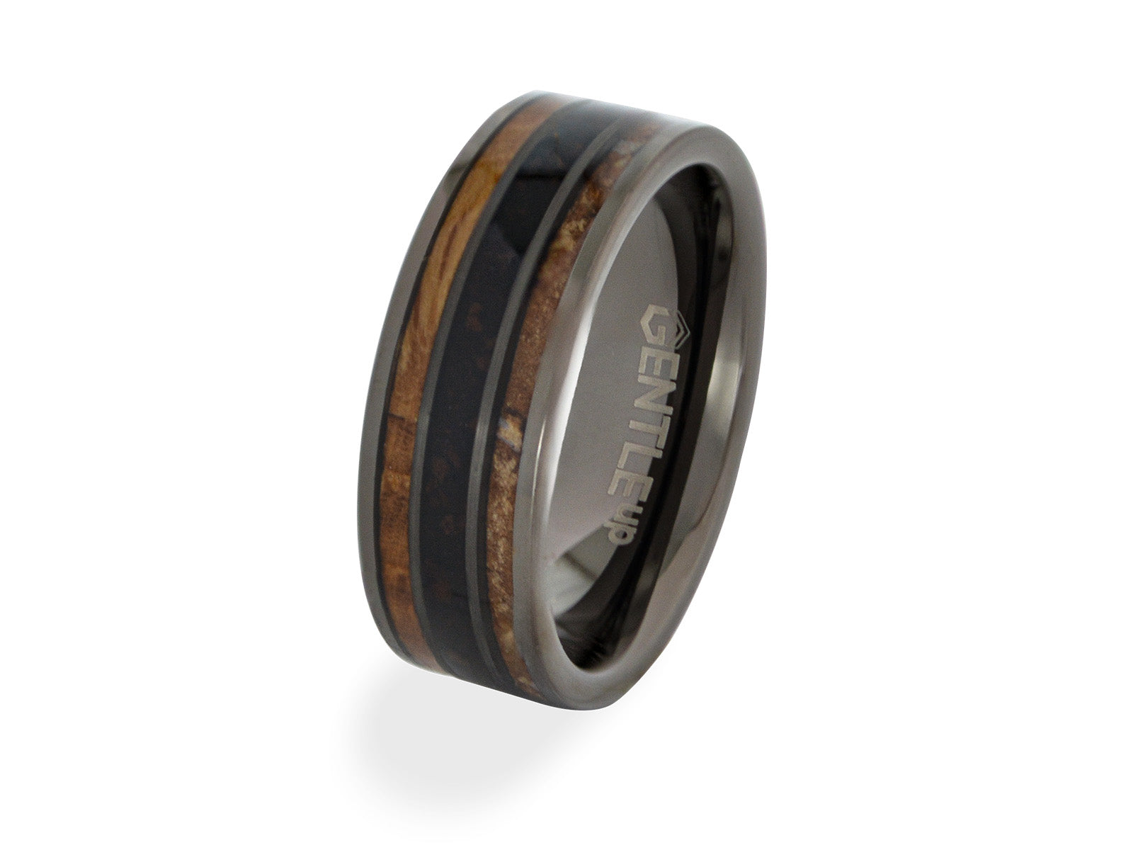 Herrenring TABAK | KAFFEE | WHISKEY • GunMetal