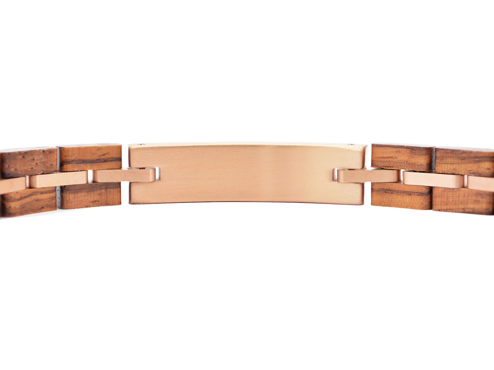 Holzarmband SPORTY II Zebrano | RoséGold