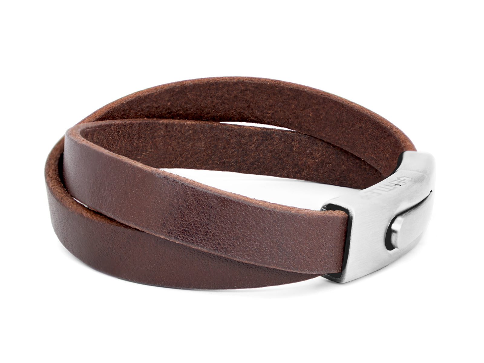 Lederarmband VINTAGE | Dunkelbraun