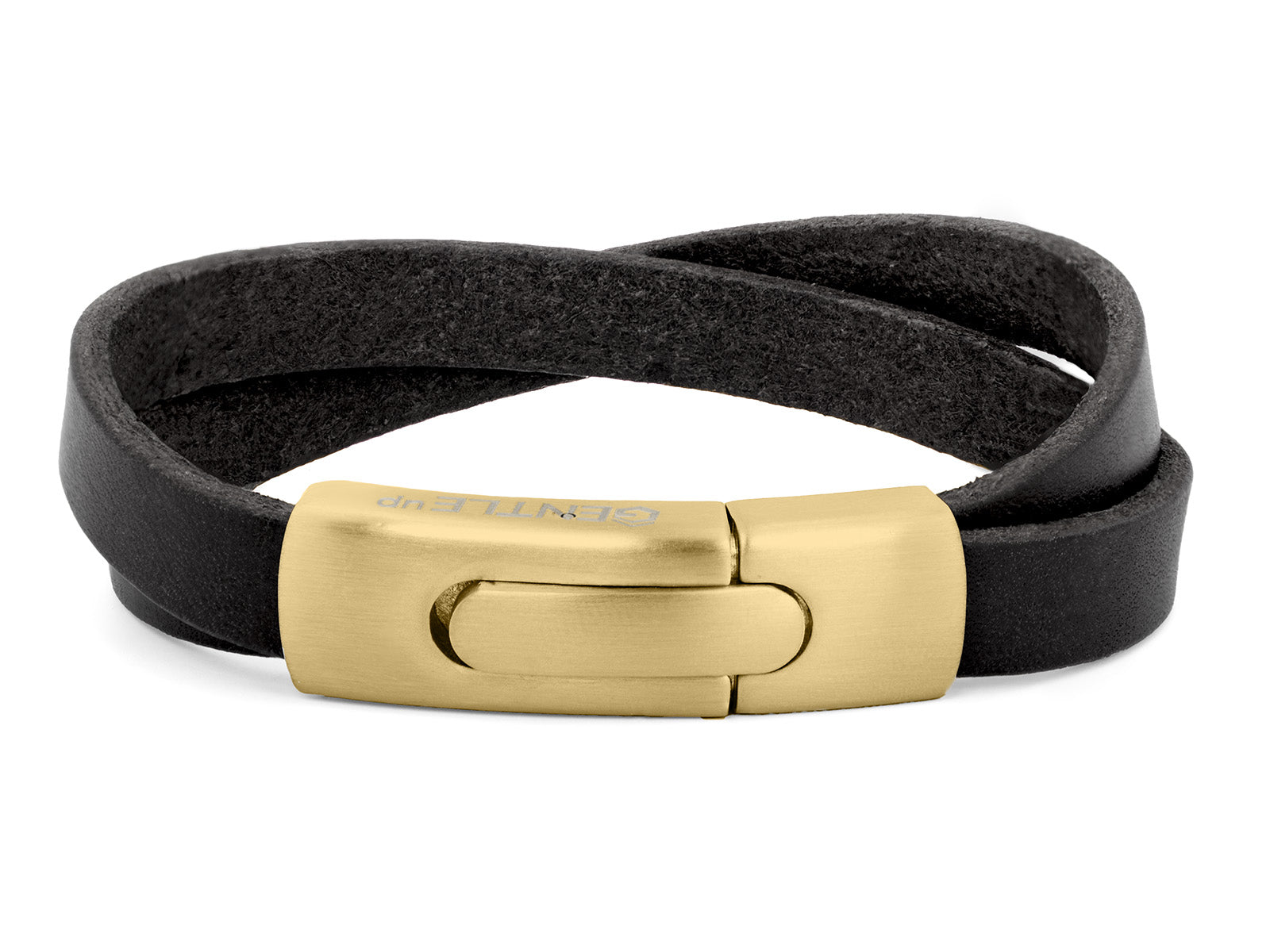 Lederarmband VINTAGE | Schwarz