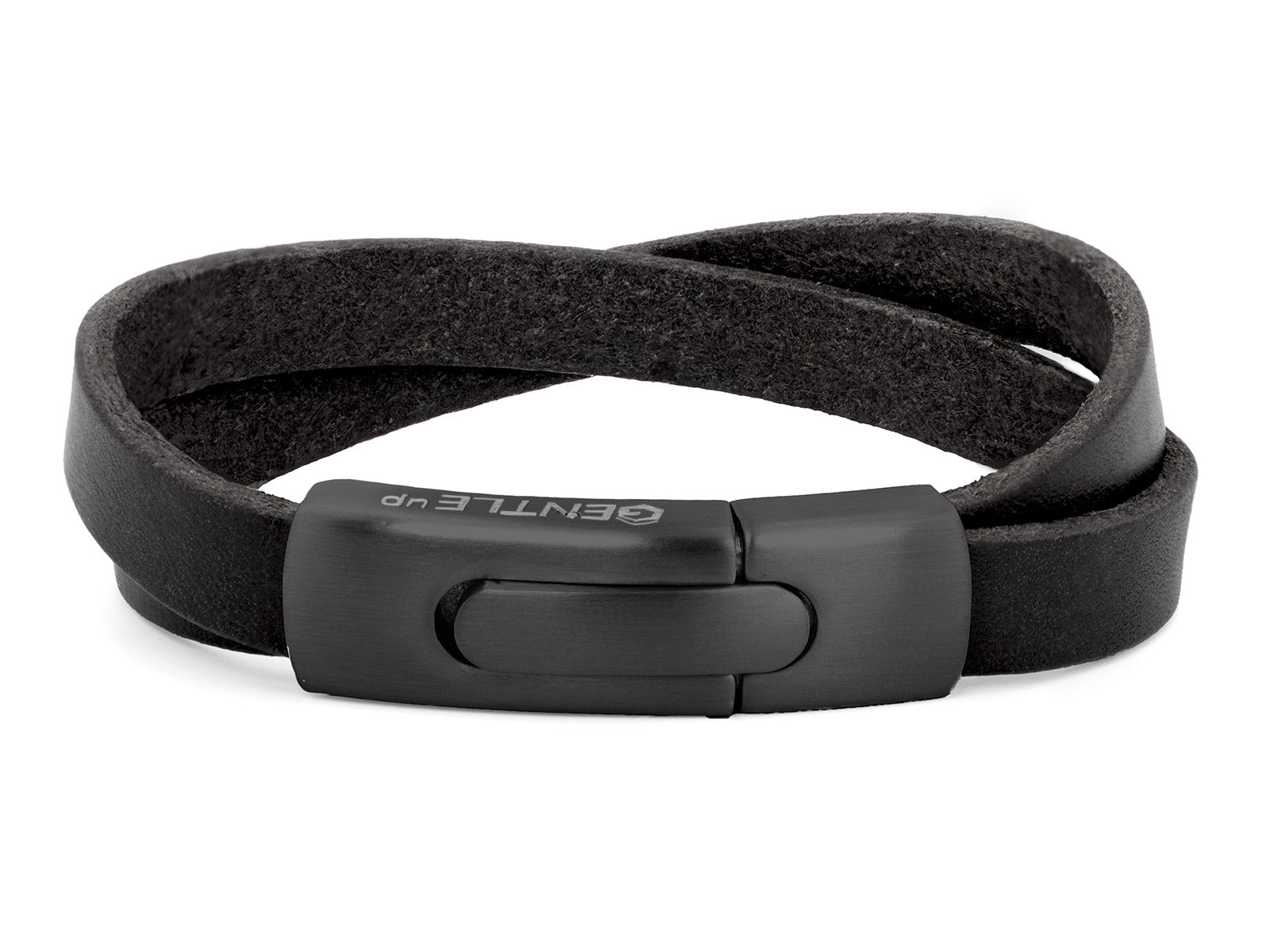 Lederarmband VINTAGE | Schwarz