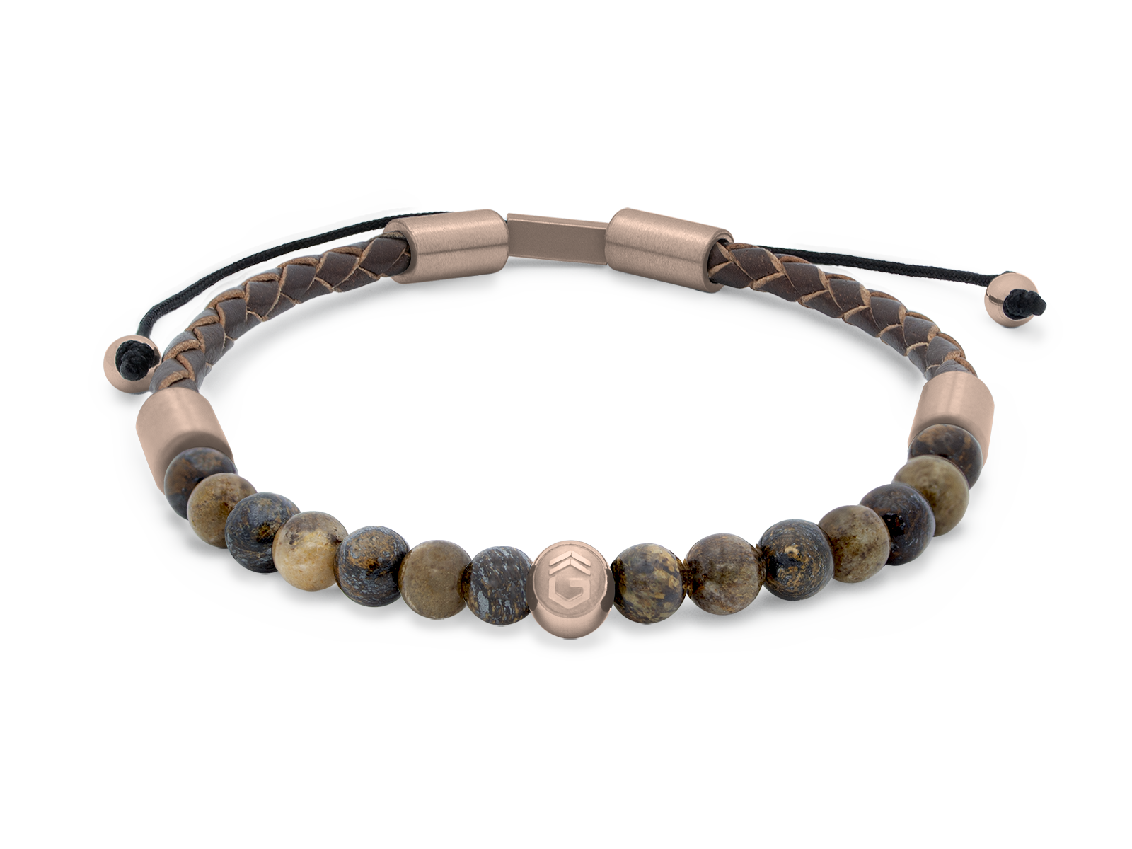 Herrenarmband TERRA Slim • Bronzit