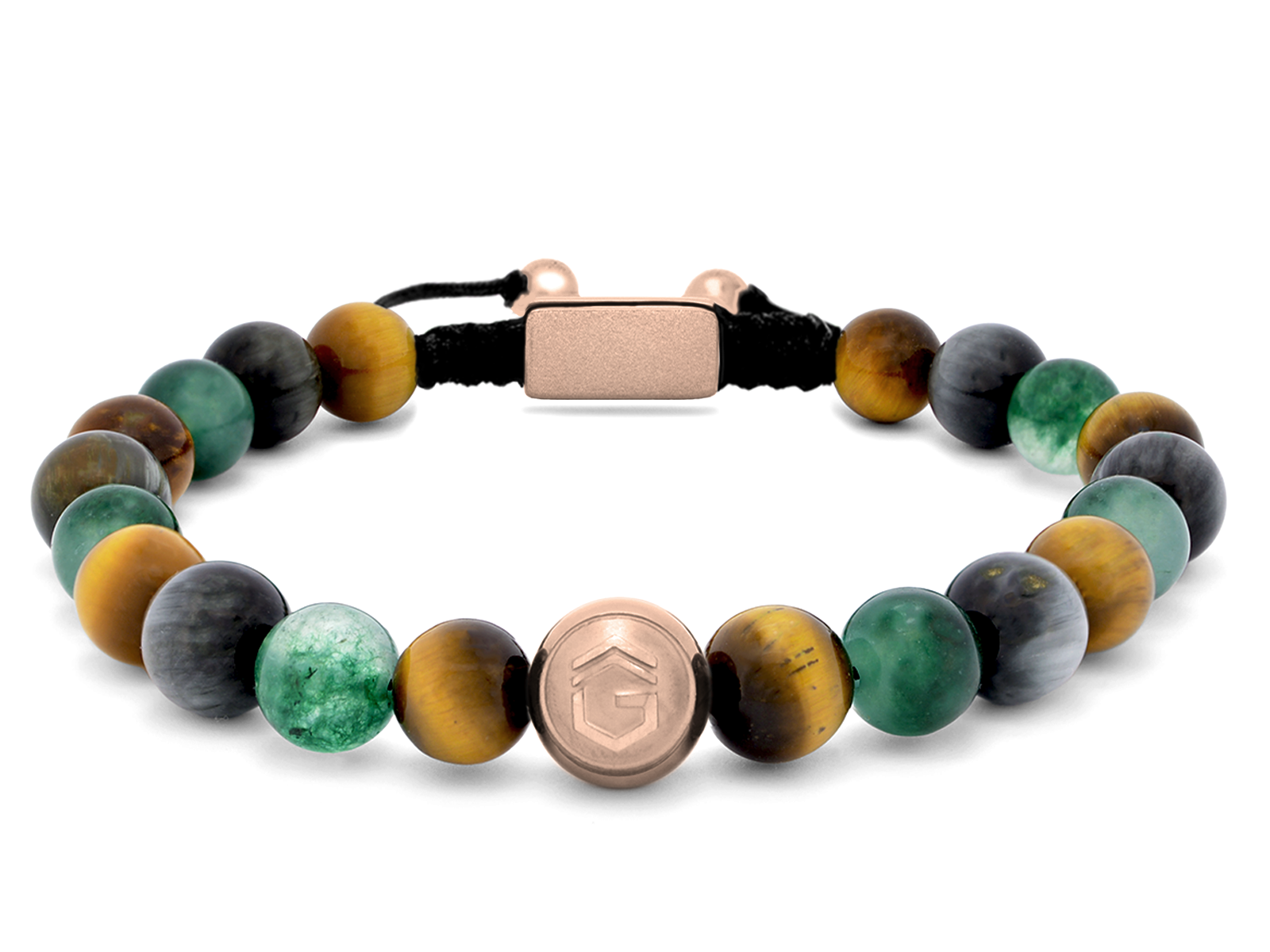 Kugelarmband Classic | JASPIS 8 | Verschluss