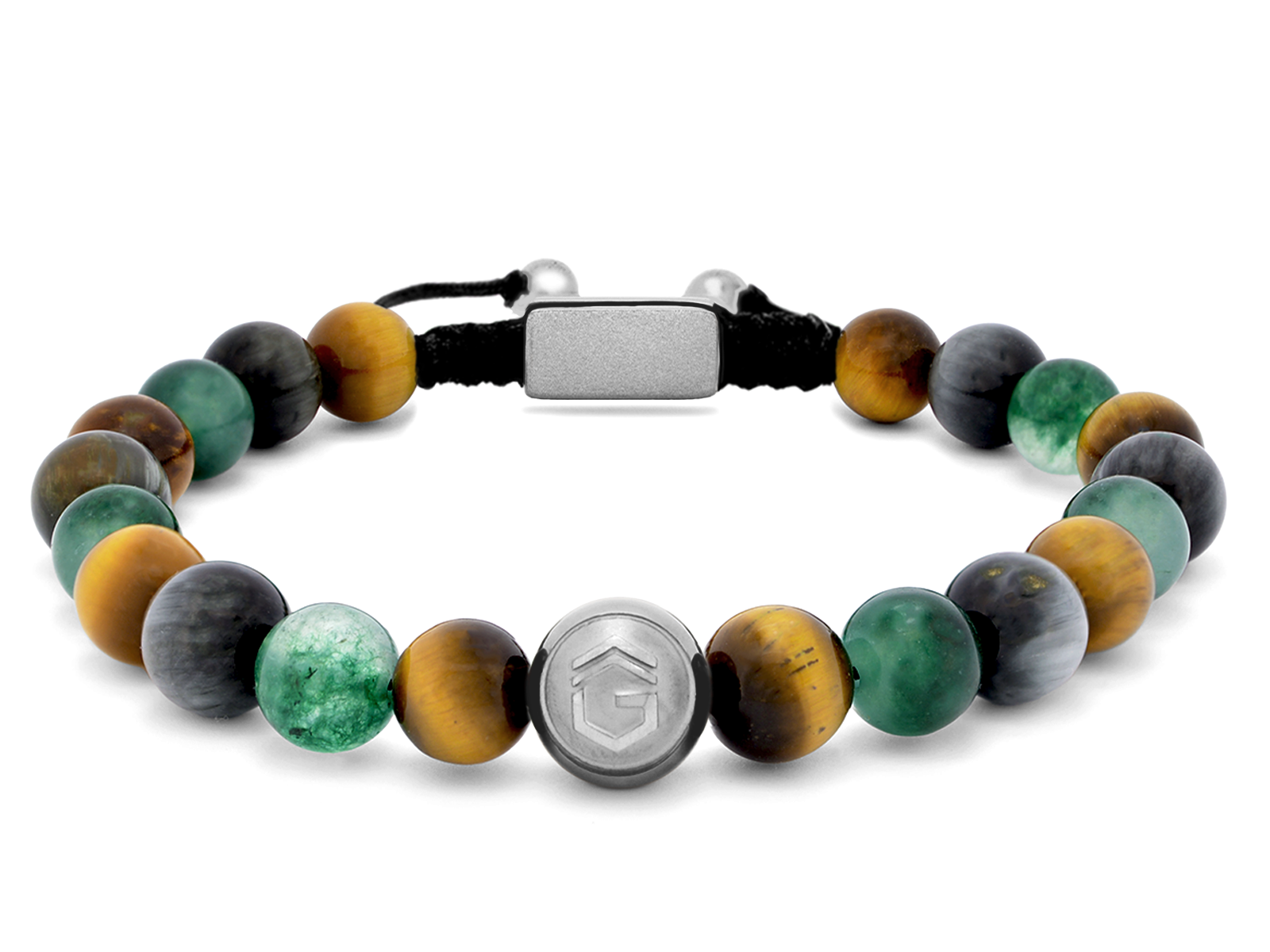 Kugelarmband Classic | JASPIS 8 | Verschluss