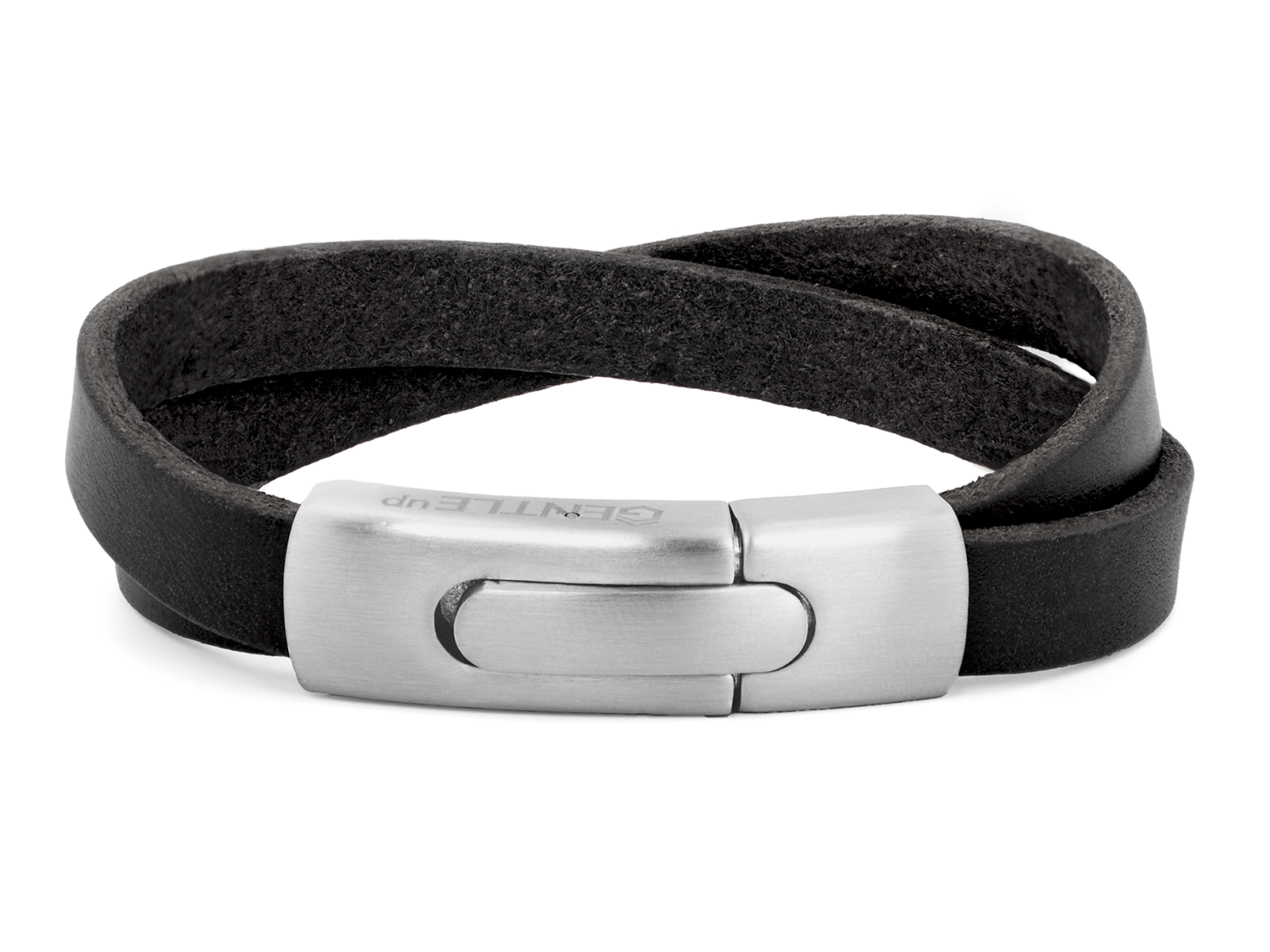 Lederarmband VINTAGE | Schwarz