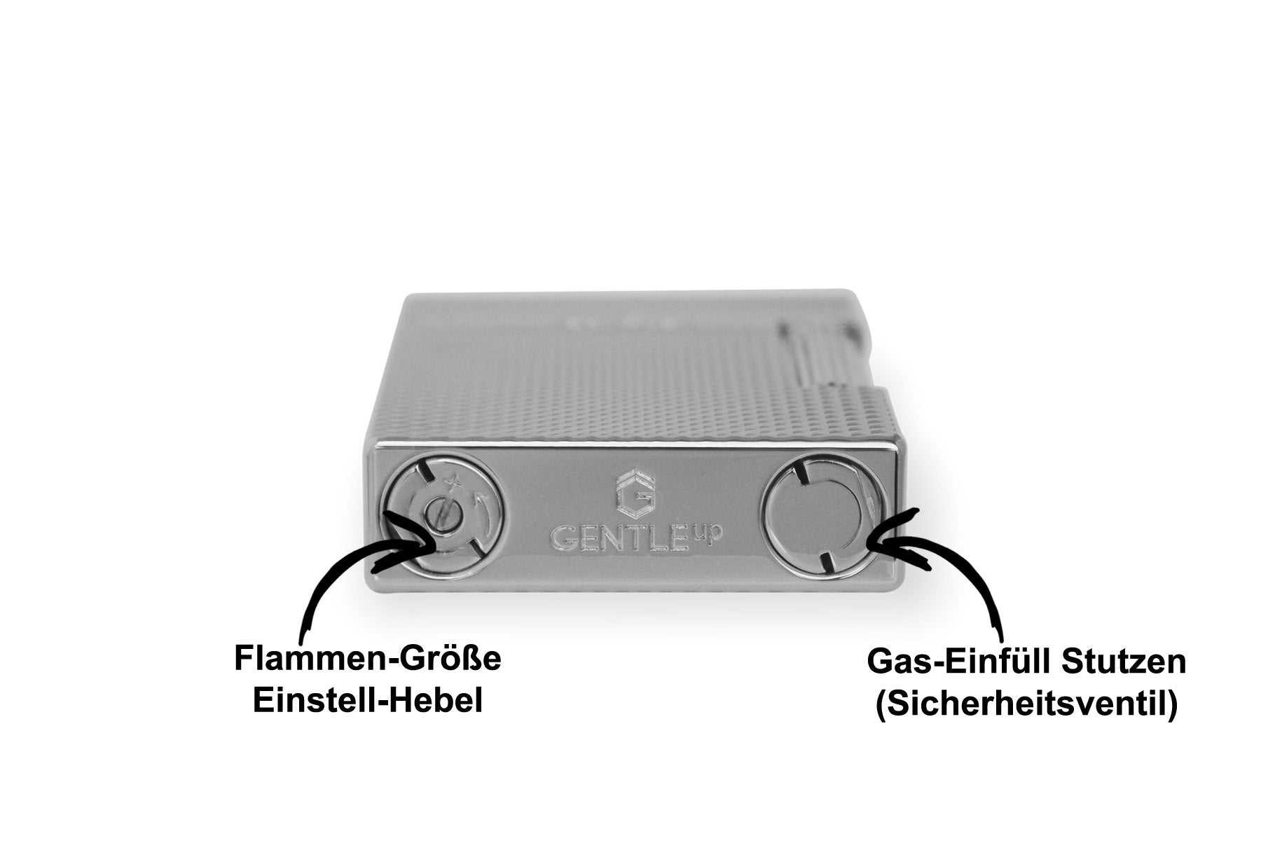 Feuerzeug LUX Viper | Silber