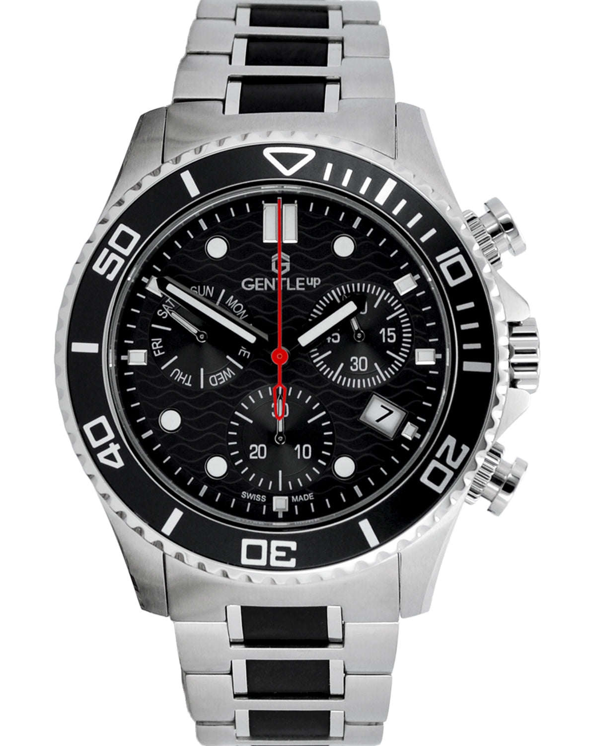 Edle Herrenuhr in Silber – Maskulin & elegant | Gentle Up