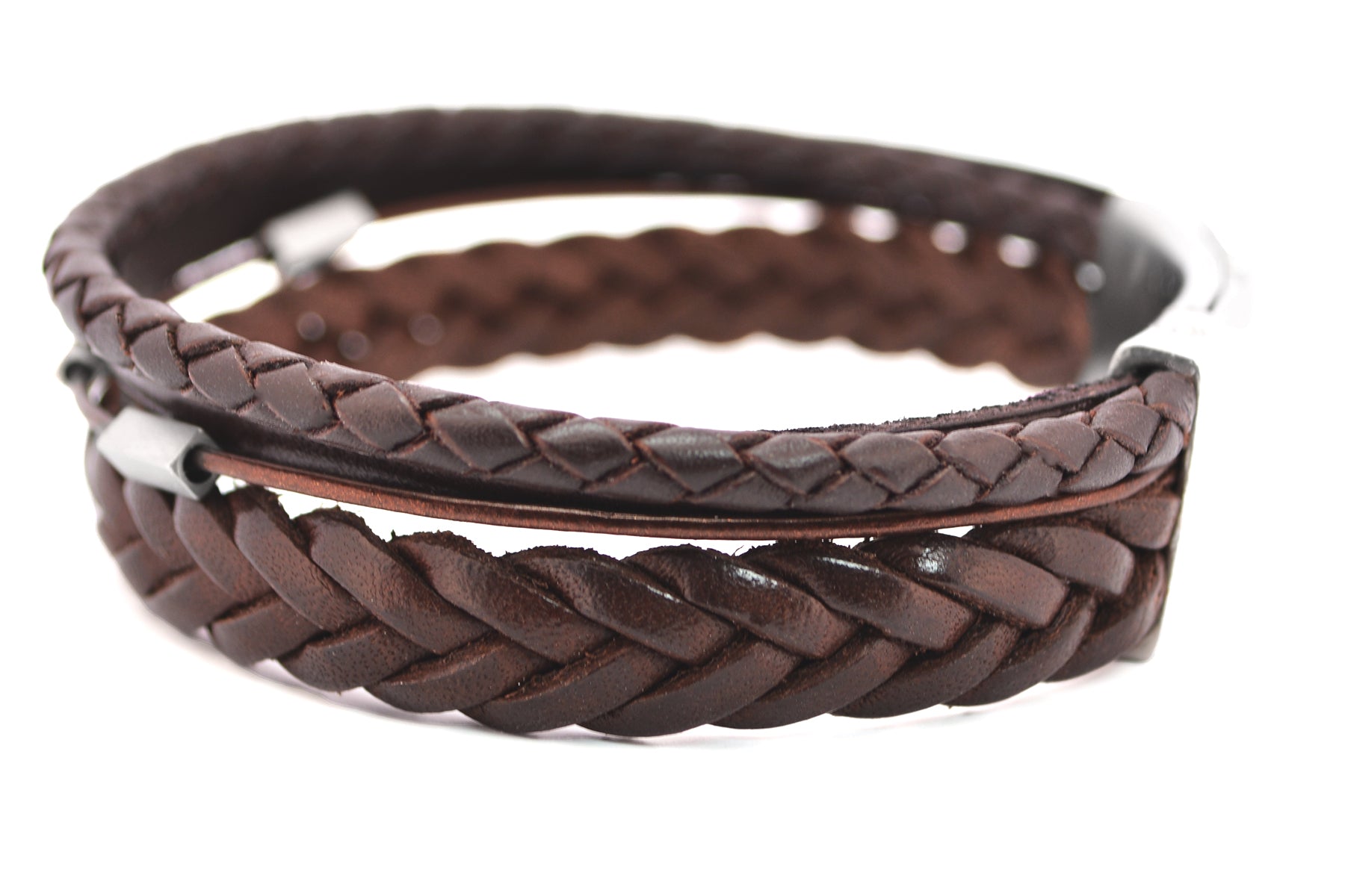 Lederarmband DIFFERENT | Dunkelbraun