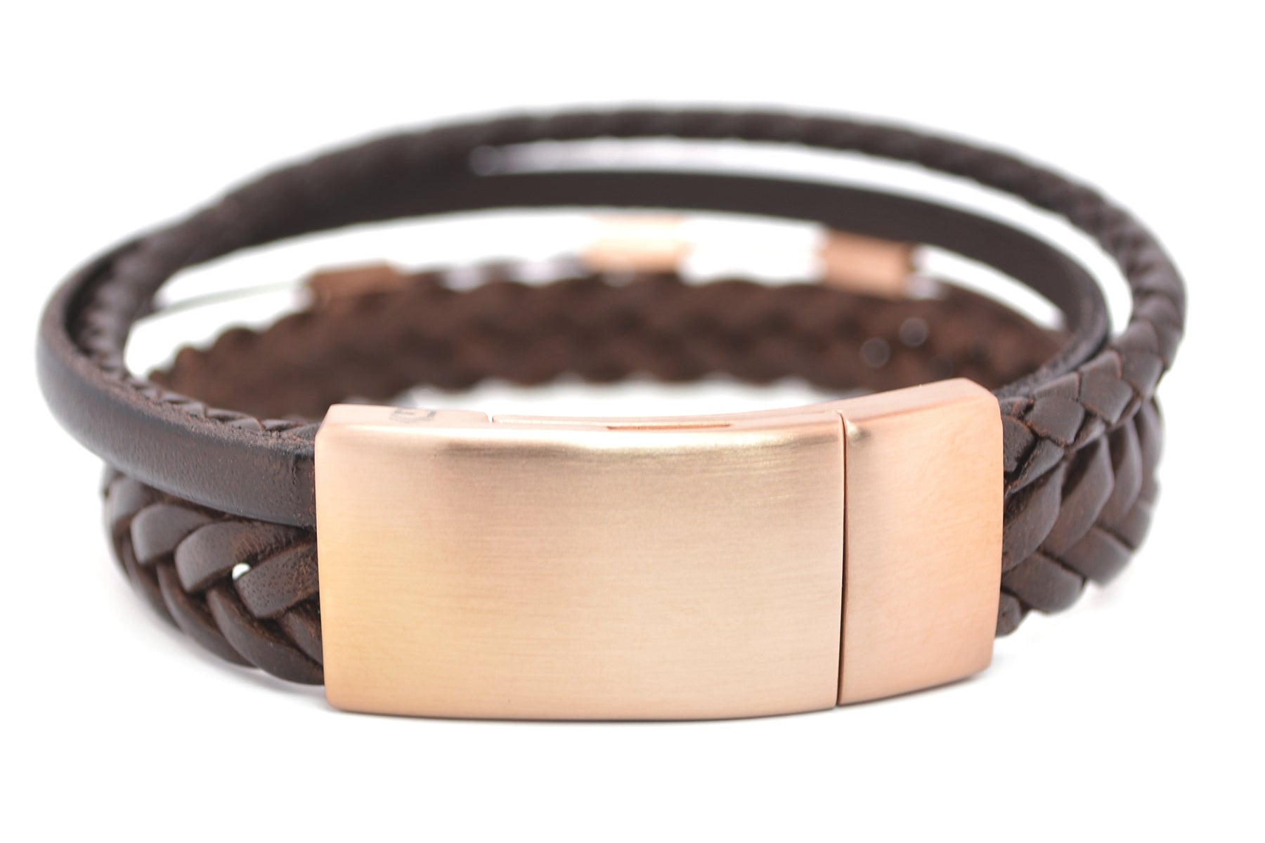 Lederarmband DIFFERENT | Dunkelbraun