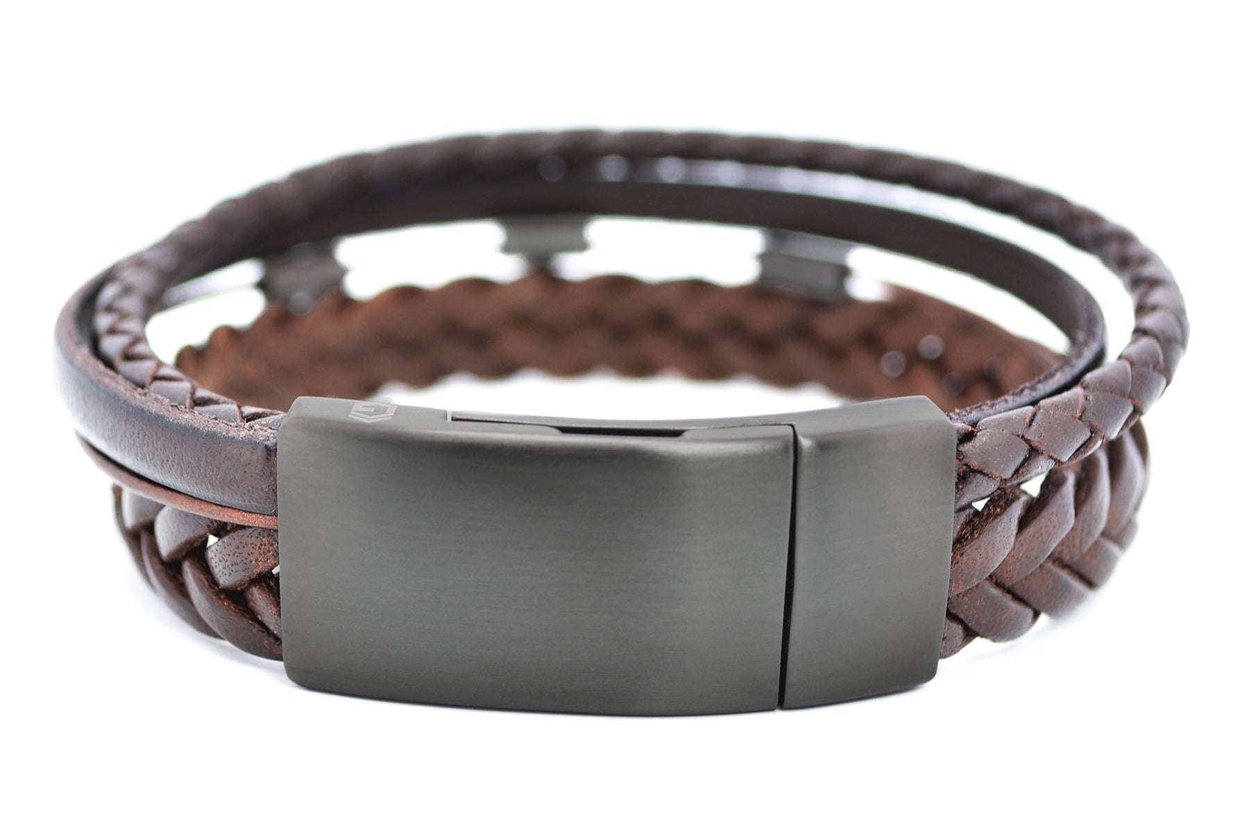 Lederarmband DIFFERENT | Dunkelbraun