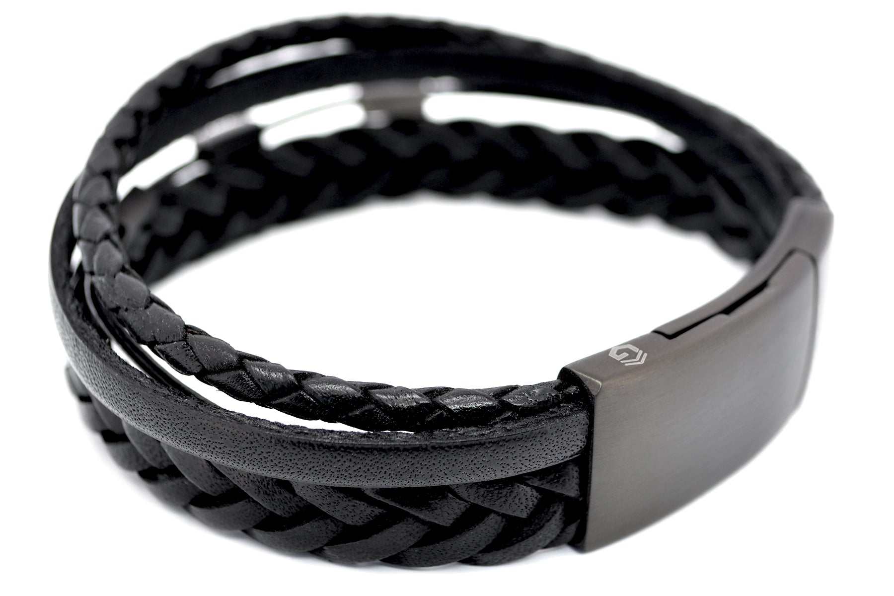 Lederarmband DIFFERENT | Schwarz