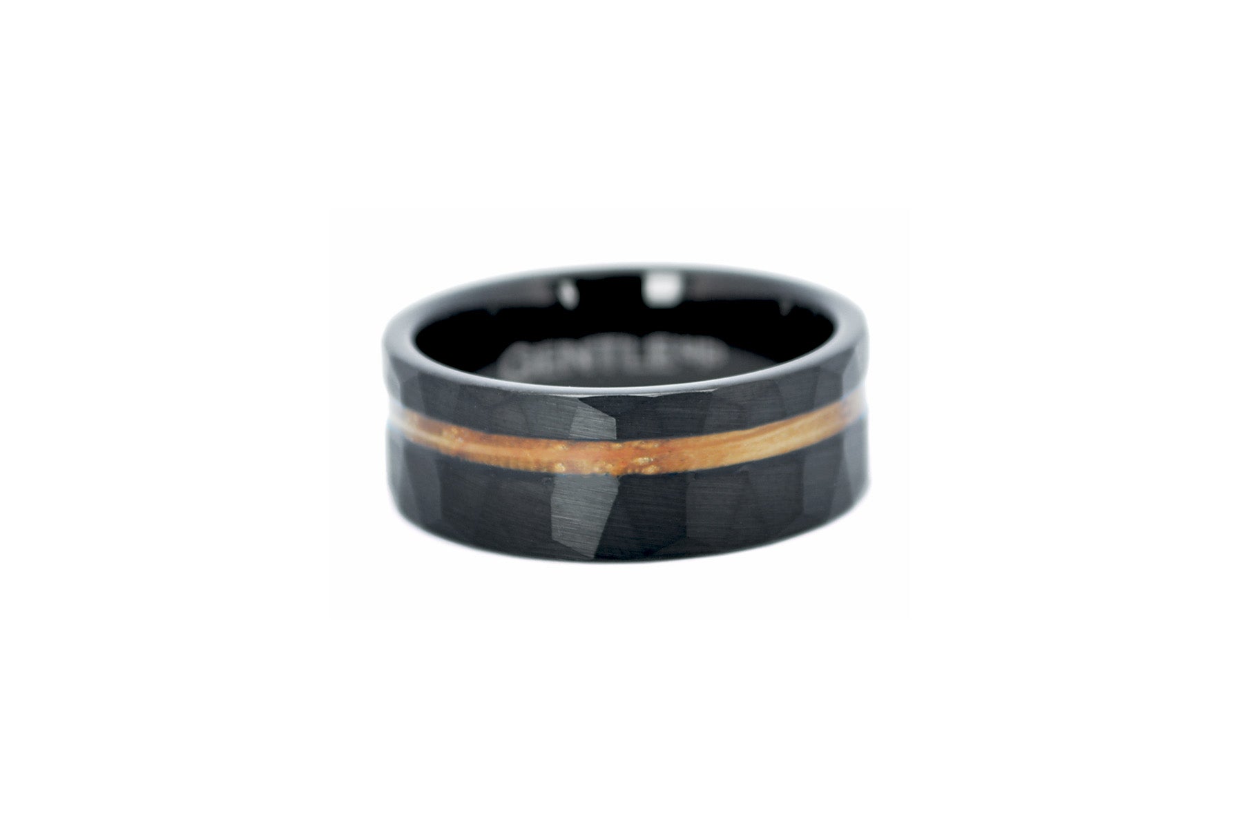 Minimalistischer Ring Herren Schwarz – Klassisch & modern | Gentle Up