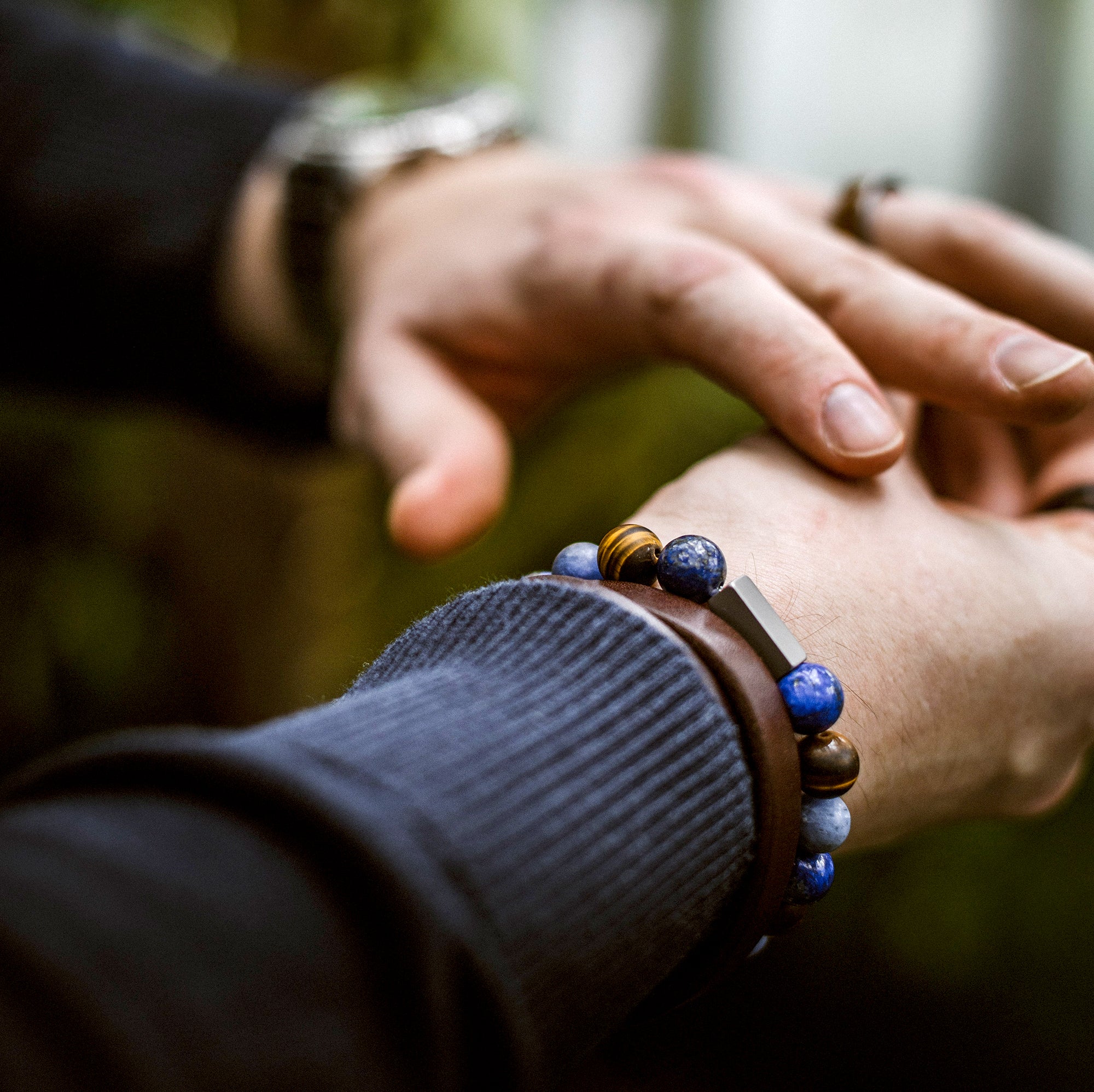 Kugelarmband Classic | LAPIS LAZULI 10 | Elastisch