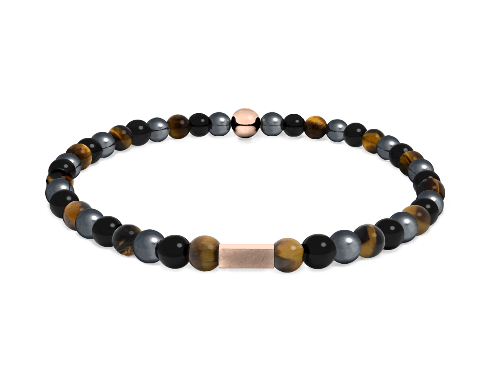 Kugelarmband Classic E4-3 • Hämatit | Onyx