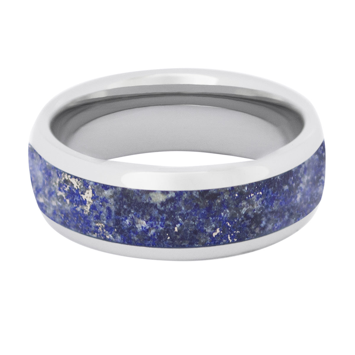 Ring Herren Lapis lazuli blau Silber Geschenkidee Männer Gravur 