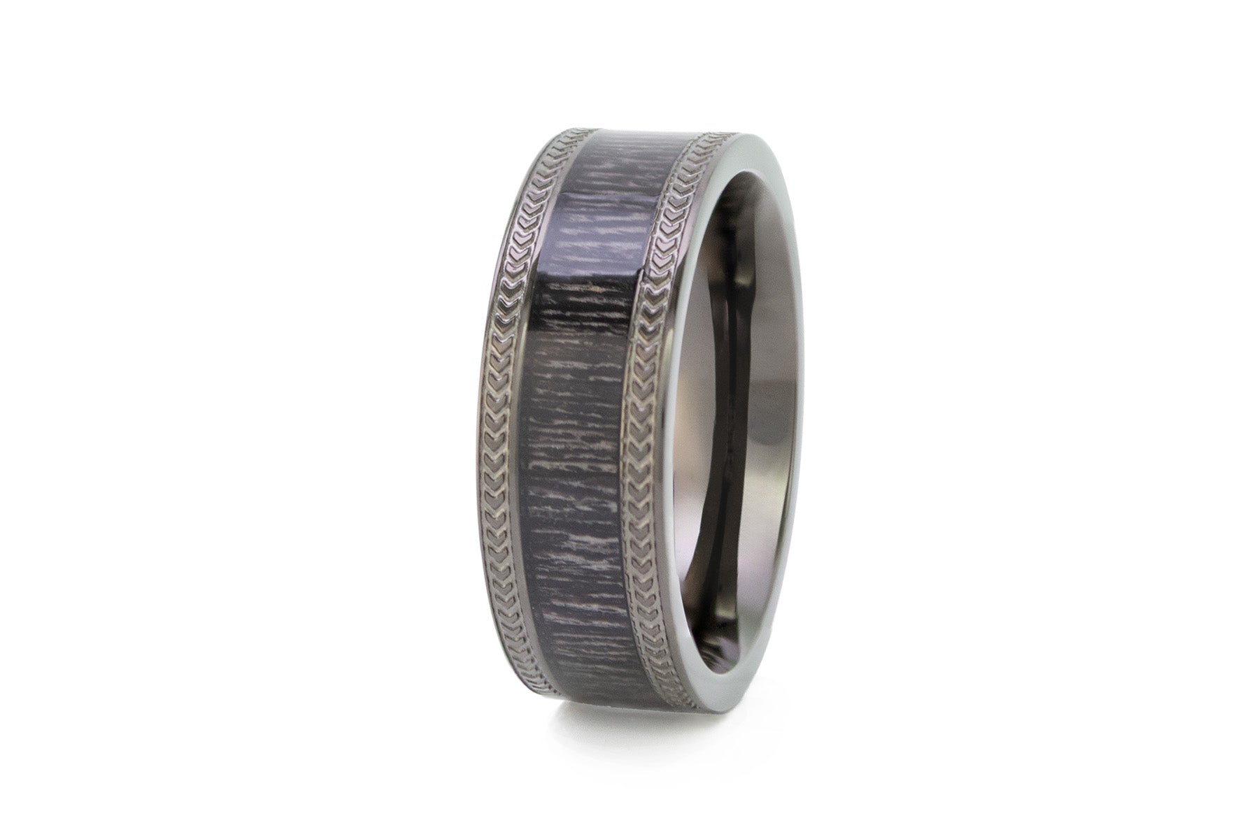 Herrenring AHORN • GunMetal