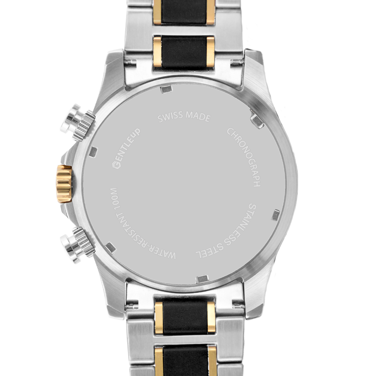 Schweizer Uhr MASTER XL Schwarz-Gold