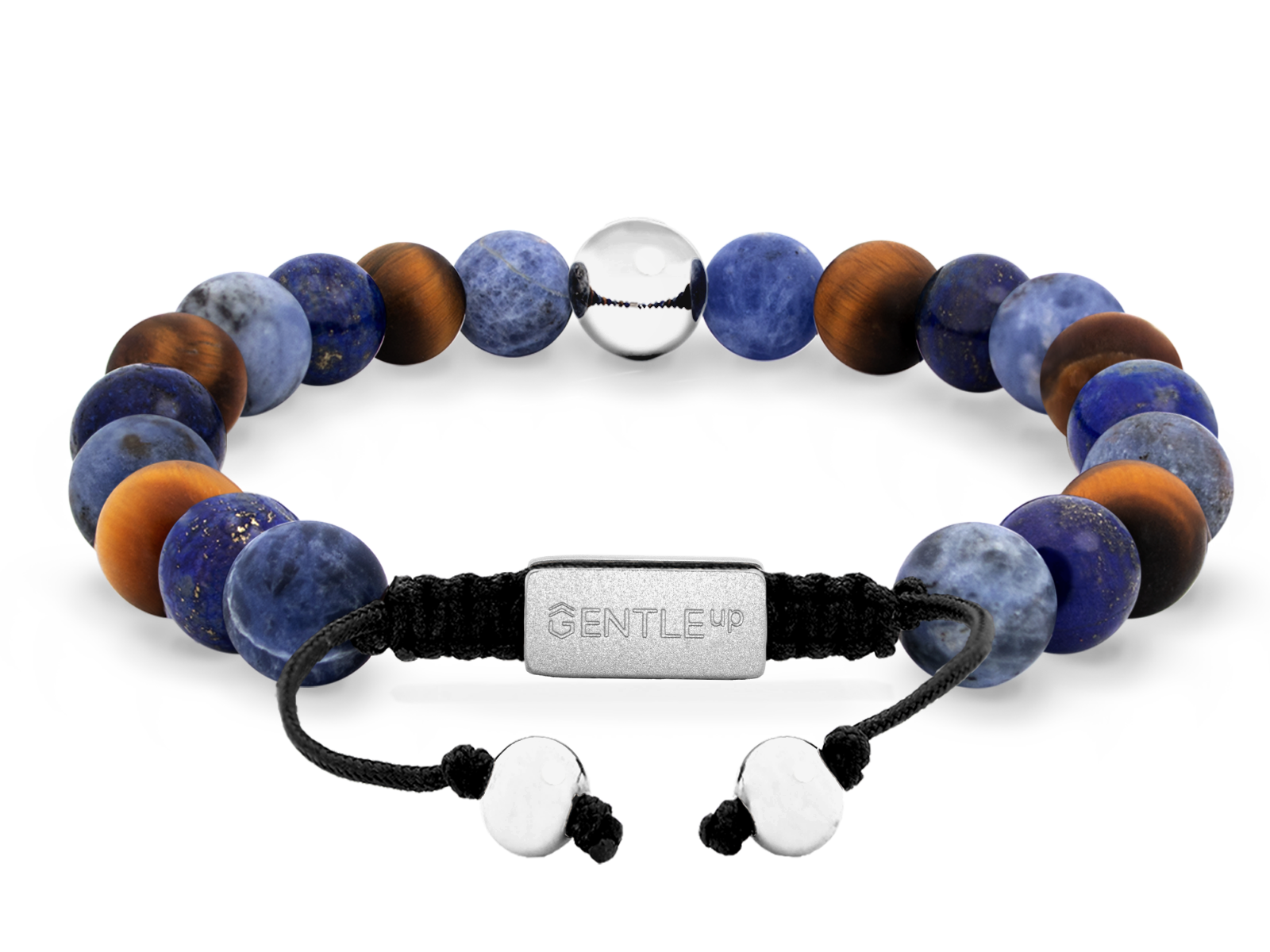 Kugelarmband Classic S8-1 • Lapis Lazuli | Tigerauge