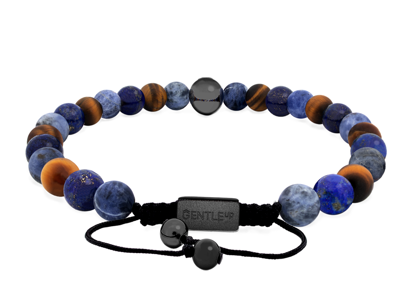 Kugelarmband Classic S6-5 • Lapis Lazuli | Tigerauge