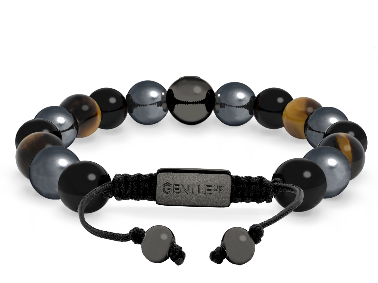 Kugelarmband Classic S10-4 • Hämatit | Onyx