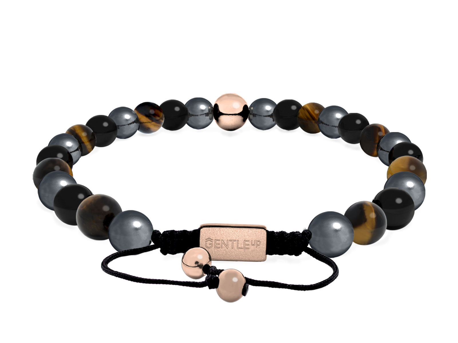 Kugelarmband Classic S6-3 • Hämatit | Onyx