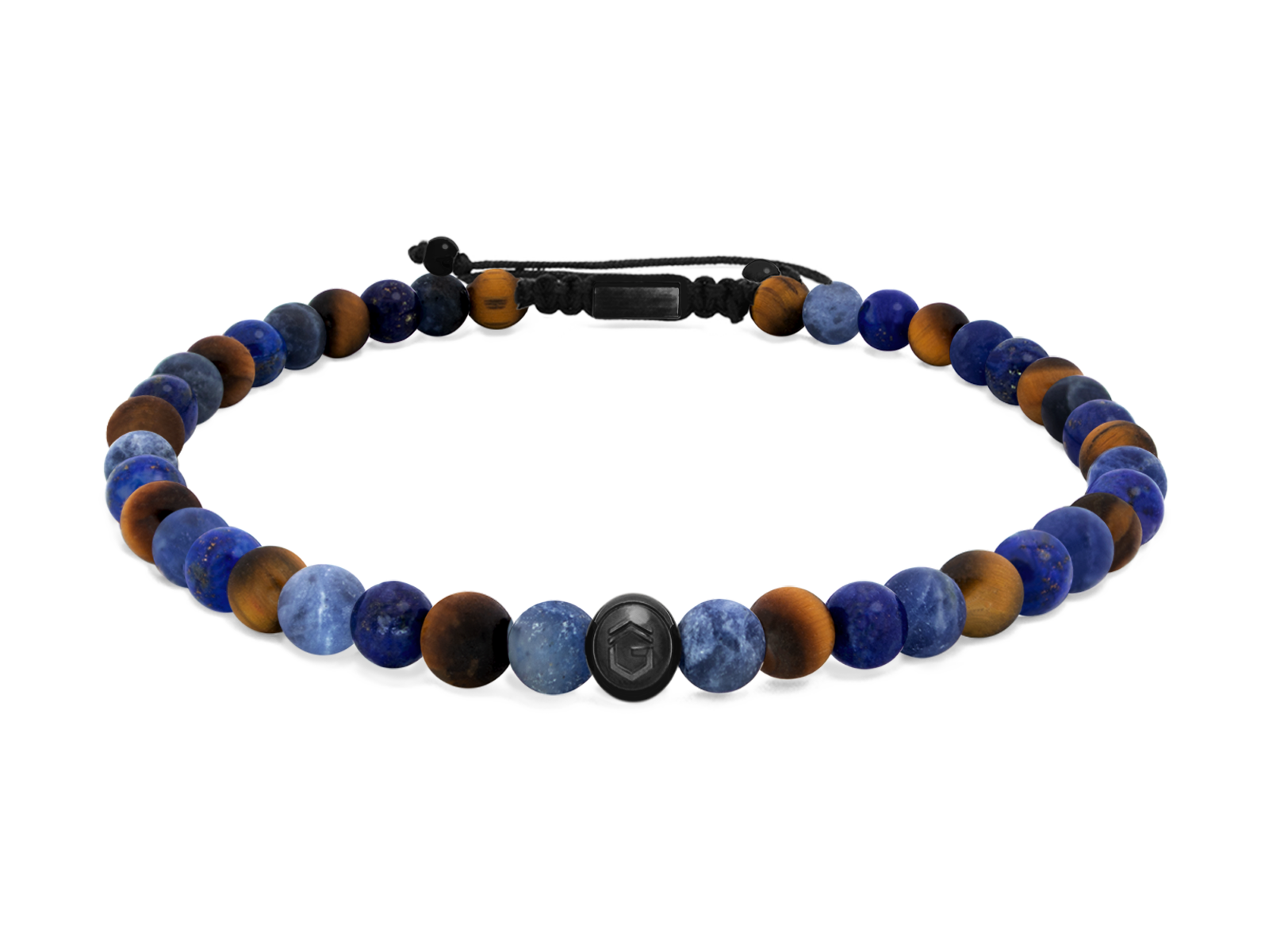 Kugelarmband Classic S4-5 • Lapis Lazuli | Tigerauge